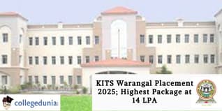 KITS Warangal Placement 2025; Highest Package at 14 LPA